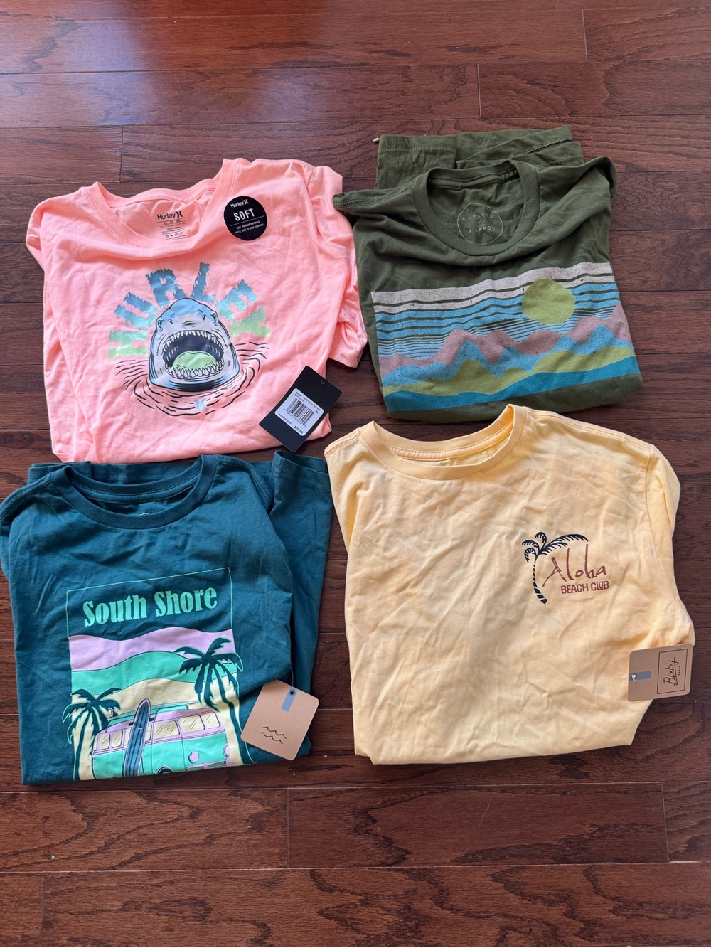 Boys  Graphic T-Shirt bundle- Casual Beach Style